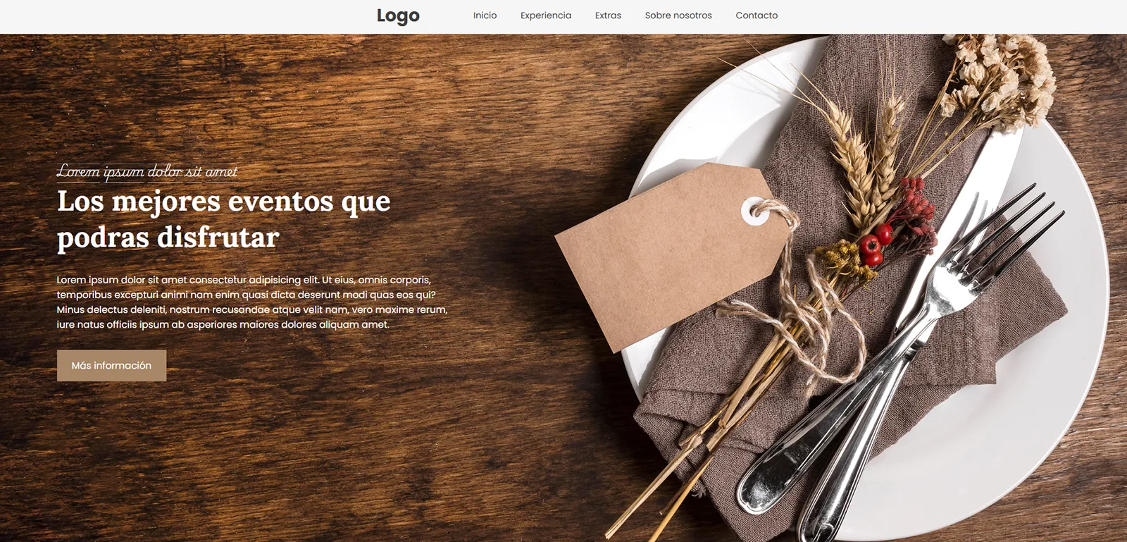 Página web realizada
